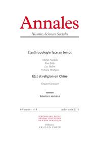 Annales, n° 4 (2010). L'anthropologie face au temps