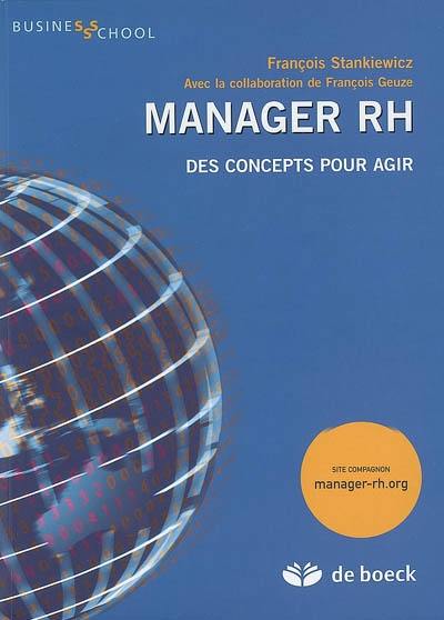 Manager RH : des concepts pour agir