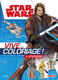 Star Wars : Anakin : vive le coloriage ! + stickers