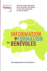 Information et formation des bénévoles : une enquête dans le Val-de-Marne