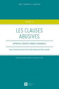 Les clauses abusives : approches croisées franco-espagnoles
