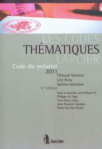 Code du notariat 2011