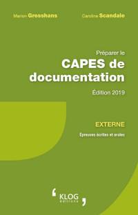 Préparer le Capes de documentation externe : épreuves écrites et orales