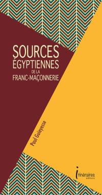Sources égyptiennes de la franc-maçonnerie