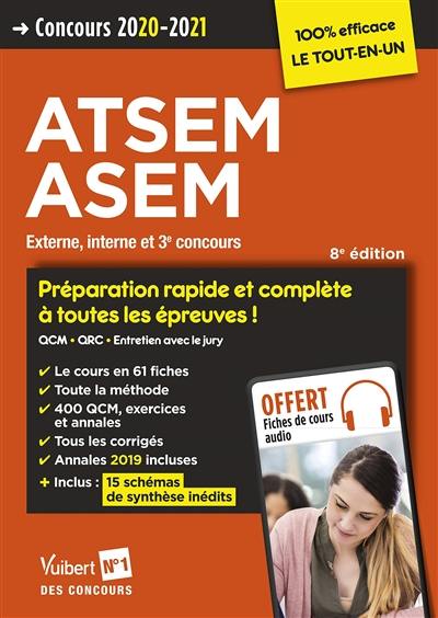 ATSEM, ASEM : externe, interne et 3e concours : concours 2020-2021