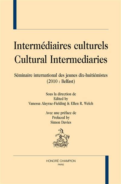 Intermédiaires culturels. Cultural intermediaries