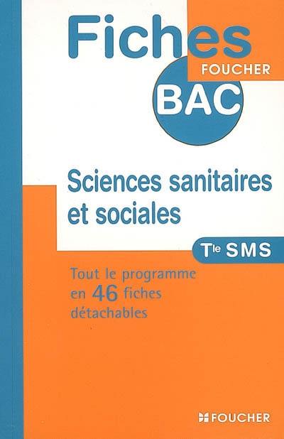 Sciences sanitaires et sociales, terminale SMS