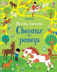 Chevaux et poneys : mon bloc d'activités