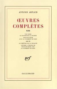Oeuvres complètes. Vol. 13
