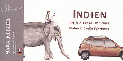 Inde : petits & grands véhicules. Indien : kleine & Grosse Fahrzeuge