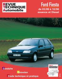 Revue technique automobile, n° 512.6. Ford Fiesta essence et diesel (89/96)