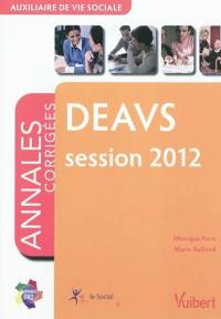 DEAVS : annales corrigées session 2012