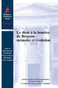 Le droit à la lumière de Bergson : mémoire et évolution