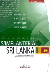 S'implanter au Sri Lanka