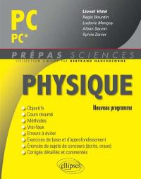 Physique PC-PC* : nouveau programme