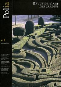 Polia : revue de l'art des jardins, n° 5