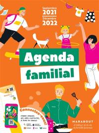 Agenda familial : septembre 2021-décembre 2022