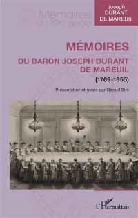 Mémoires du baron Joseph Durant de Mareuil (1769-1855)