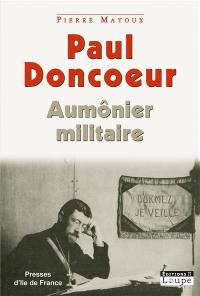 Paul Doncoeur, aumônier militaire