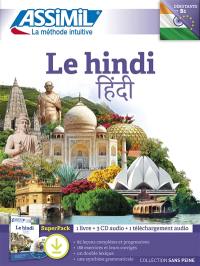 Le hindi : B1 débutants : superpack, 1 livre + 3 CD audio + 1 téléchargement audio