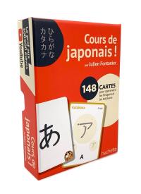 Cours de japonais ! : 148 cartes pour apprendre les hiragana et les katakana