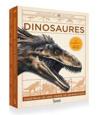 Dinosaures : grandeur nature : construis un vrai crâne de deinonychus