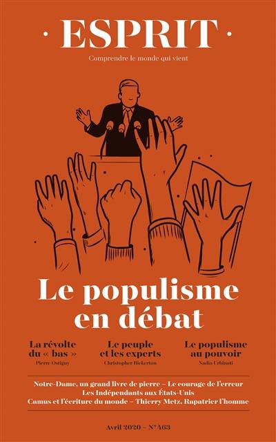 Esprit, n° 463. Le populisme en débat