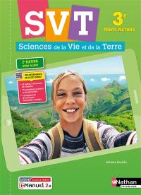SVT 3e prépa-métiers : sciences de la vie et de la Terre
