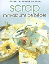 Scrap mini-albums de bébés