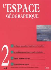 Espace géographique, n° 2 (2018)