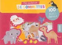 Ma pochette de gommettes : 100 bébés animaux