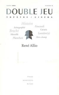 Double jeu, n° 2. René Allio
