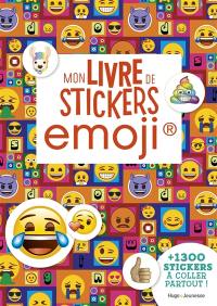 Mon livre de stickers emoji : + 1300 stickers à coller partout !