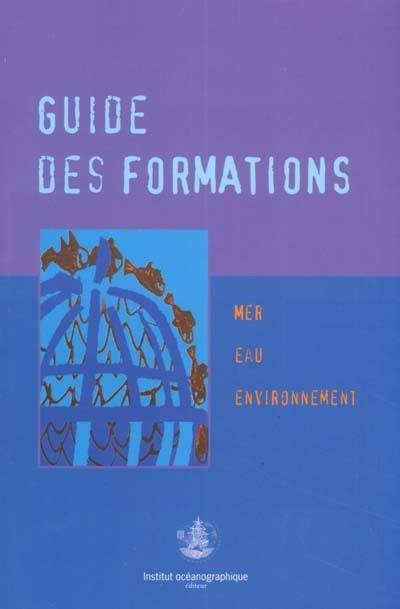 Guide des formations : mer, eau, environnement