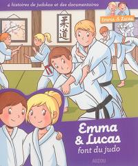 Emma & Lucas font du judo