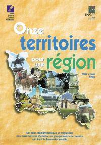Onze territoires pour une région : un bilan démographique et migratoire des onze bassins d'emploi ou groupements de bassins qui font la Basse-Normandie
