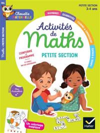 Activités de maths : petite section, 3-4 ans : conforme au programme