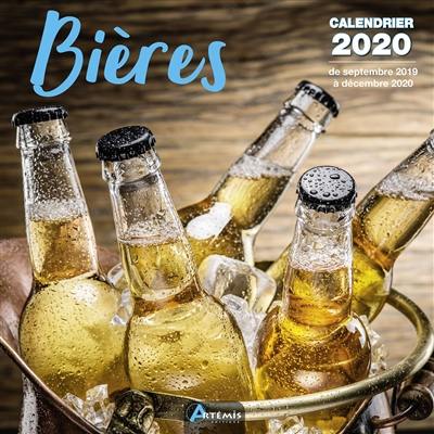 Bières : calendrier 2020 : de septembre 2019 à décembre 2020