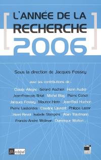 L'année de la recherche 2006