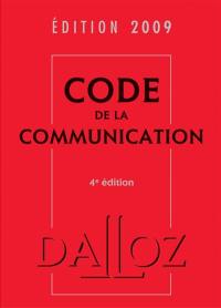 Code de la communication 2009