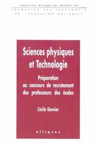 Sciences physiques et technologie : préparation au concours de recrutement des professeurs des écoles