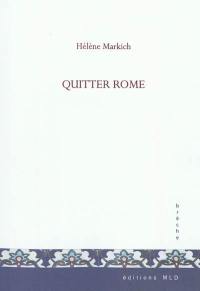 Quitter Rome