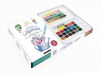Initiation à l'aquarelle : à emmener partout : pour des petits moments créatifs et colorés, où vous voulez et quand vous voulez !