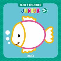 Bloc à colorier junior 2+ : poisson