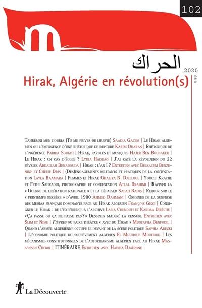 Mouvements, n° 102. Hirak, Algérie en révolution(s)