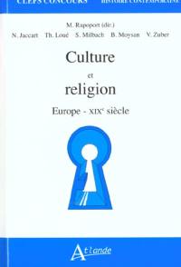 Culture et religion : Europe, XIXe siècle