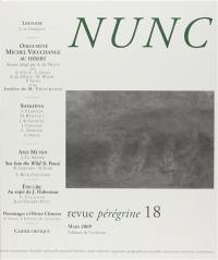 Nunc, n° 18. Michel Vieuchange