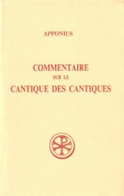 Commentaire sur le Cantique des cantiques. Vol. 1. Livres I-III