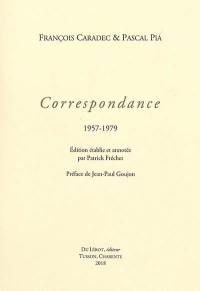 Correspondance : 1957-1979