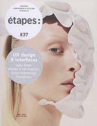 Etapes : design graphique & culture visuelle, n° 237. UX design & interfaces